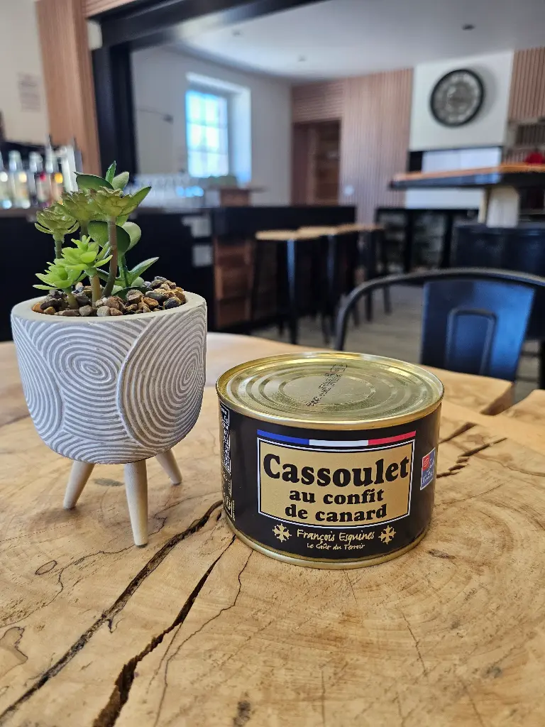 Cassoulet au confit de canard 420g
