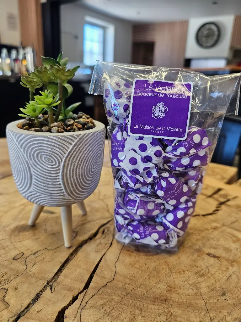 Bonbons liqueur violette