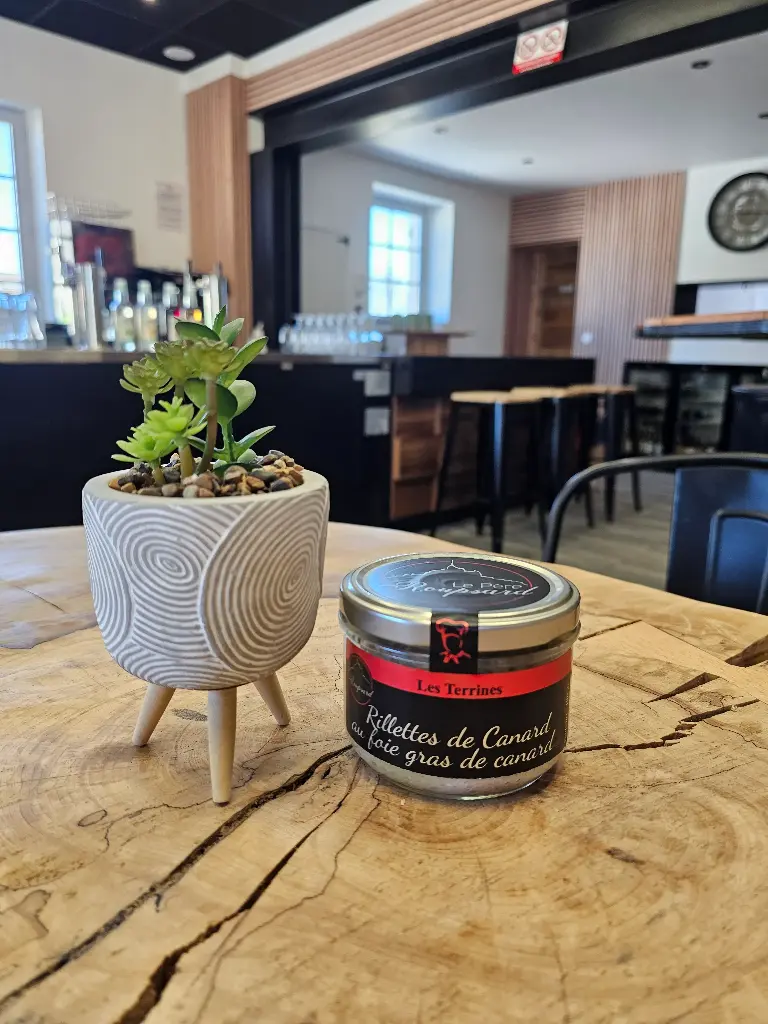 Rillettes de canard au foie gras 180g