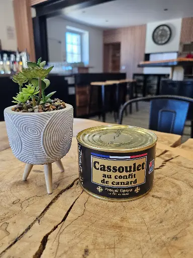 Cassoulet au confit de canard 420g